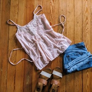 Mudd Blush Pink Tank